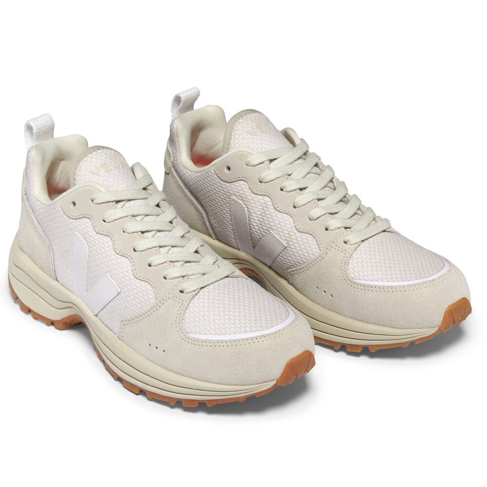 Veja Women's Sneakers in Off-White with Gum Soles